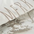 Pościel Świąteczna 160x200 cm SNOWFLAKE Komplet Zimowy Na Prezent Eurofirany