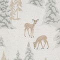 Pościel Świąteczna 140x200 cm FAWN Komplet Bawełna Na Prezent Eurofirany