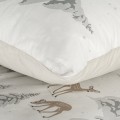 Pościel Świąteczna 140x200 cm FAWN Komplet Bawełna Na Prezent Eurofirany