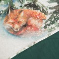 Pościel Świąteczna 140x200 cm DEER Komplet Bawełna Na Prezent Eurofirany