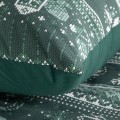 Pościel Świąteczna 140x200 cm CLOVER Komplet Bawełna Na Prezent Eurofirany
