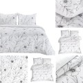 Pościel Bawełniana w Kwiaty 160x200 SPRING 64 Eurofirany Bawełna Komplet