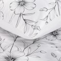 Pościel Bawełniana w Kwiaty 160x200 SPRING 64 Eurofirany Bawełna Komplet