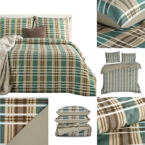 Pościel Bawełniana w Kwiaty 160x200 SPRING 65 Eurofirany Bawełna Komplet
