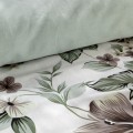 Pościel Bawełniana w Kwiaty 160x200 SPRING 67 Eurofirany Bawełna Komplet