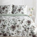Pościel Bawełniana w Kwiaty 160x200 SPRING 67 Eurofirany Bawełna Komplet