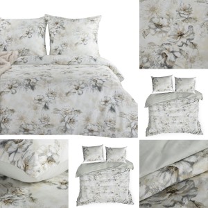 Pościel Bawełniana w Kwiaty 140x200 SPRING 73 Eurofirany Bawełna Komplet