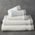 Ręcznik Frotte 50x90 Eurofirany ABBIE kremowy Kąpielowy 500g SPA Gruby