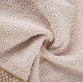 Ręcznik Frotte 50x90 Eurofirany ABBIE beżowy Kąpielowy 500g SPA Gruby