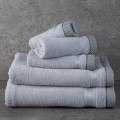 Ręcznik Frotte 50x90 Eurofirany ABBIE srebrny Kąpielowy 500g SPA Gruby