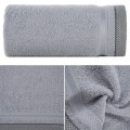 Ręcznik Frotte 50x90 Eurofirany ABBIE srebrny Kąpielowy 500g SPA Gruby