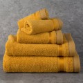 Ręcznik Frotte 50x90 Eurofirany ABBIE c. żółty Kąpielowy 500g SPA Gruby