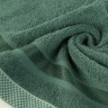 Ręcznik Frotte 50x90 Eurofirany ABBIE c. zielony Kąpielowy 500g SPA Gruby