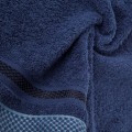 Ręcznik Frotte 50x90 Eurofirany ABBIE granatowy Kąpielowy 500g SPA Gruby