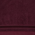 Ręcznik Frotte 50x90 Eurofirany ABBIE bordowy Kąpielowy 500g SPA Gruby