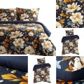 Pościel Bawełniana Komplet 140x200 FIORA w Kwiaty Eurofirany Bawełna