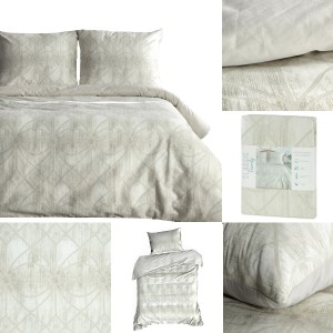 Pościel Bawełniana Komplet 140x200 ADELL beżowa Eurofirany Bawełna