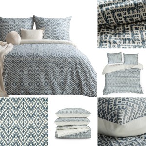 Pościel Bawełniana 220x200 SPRING 98 z Nadrukiem Eurofirany Komplet Satynowy