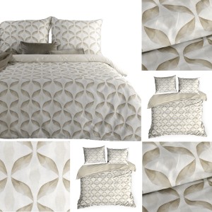 Pościel Bawełniana 220x200 SPRING 103 z Nadrukiem Eurofirany Komplet Satynowy