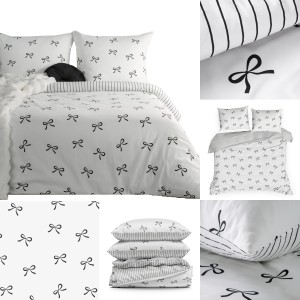 Pościel Satyna Bawełniana 220x200 RAYA 5 Komplet Eurofirany Dwustronna 