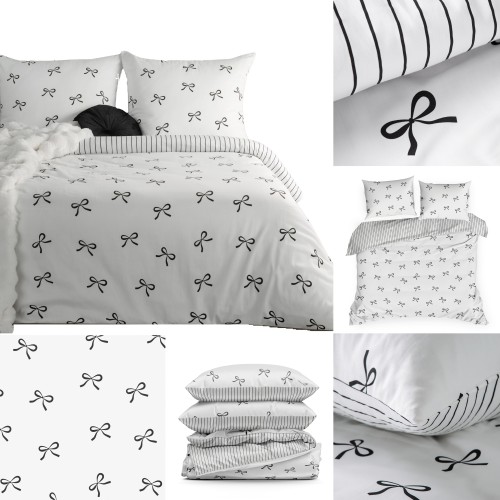 Pościel Satyna Bawełniana 220x200 RAYA 5 Komplet Eurofirany Dwustronna 