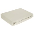 Prześcieradło Z Gumką 220x200+30cm SOFT kremowe Eurofirany Grube Na Materac