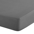 Prześcieradło Z Gumką 100x200+25cm SOFT stalowe Eurofirany Grube Na Materac