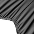 Prześcieradło Z Gumką 100x200+25cm SOFT stalowe Eurofirany Grube Na Materac