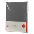 Prześcieradło Z Gumką 180x200+30cm SOFT stalowe Eurofirany Grube Na Materac