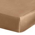 Prześcieradło z Gumką 220x200 +30cm NOVA 3 ceglany Eurofirany 100% Bawełna