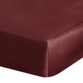 Prześcieradło z Gumką 140x200 +30cm NOVA 3 burgund Eurofirany 100% Bawełna