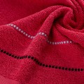 Ręcznik Frotte 70x140 Eurofirany SUZI czerwony 500gsm Kąpielowy Chłonny