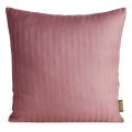 Poszewka Na Poduszkę 40x40 VERA W Prążki różowa Eurofirany Do Pościeli