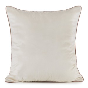 Poszewka Na Poduszkę 45x45 Welur GAJA 2 kremowy Eurofirany Dekoracyjna Jaś