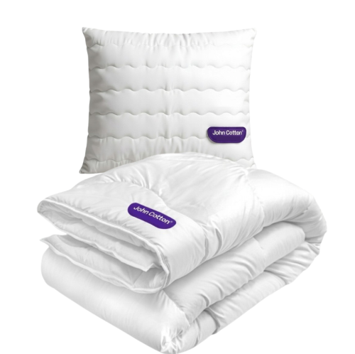 Kołdra Pikowana 140x200 Całoroczna + Poduszka 70x80 PRO COMFORT Komplet Zestaw