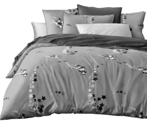 Pościel Bawełna Satynowa 200x220 + 2x70x80 NELA 10 Designerski Komplet