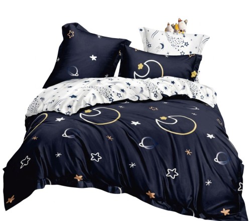 Pościel Bawełna Satynowa 200x220 + 2x70x80 NELA 11 Designerski Komplet