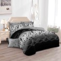 Pościel Bawełna Satynowa 200x220 + 2x70x80 NELA 24 Designerski Komplet