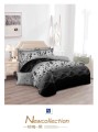 Pościel Bawełna Satynowa 200x220 + 2x70x80 NELA 24 Designerski Komplet