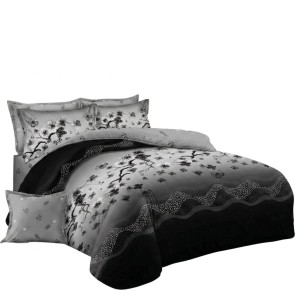 Pościel Bawełna Satynowa 200x220 + 2x70x80 NELA 24 Designerski Komplet