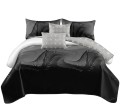 Pościel Bawełna Satynowa 200x220 + 2x70x80 NELA 61 Designerski Komplet