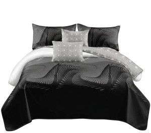 Pościel Bawełna Satynowa 200x220 + 2x70x80 NELA 61 Designerski Komplet