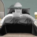 Pościel Bawełna Satynowa 200x220 + 2x70x80 NELA 61 Designerski Komplet