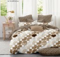 Pościel Bawełna Satynowa 200x220 + 2x70x80 NELA 65 Designerski Komplet
