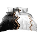 Pościel Bawełna Satynowa 200x220 + 2x70x80 NELA 67 Designerski Komplet