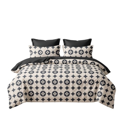 Pościel Bawełna Satynowa 200x220 + 2x70x80 NELA 75 Designerski Komplet