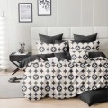 Pościel Bawełna Satynowa 200x220 + 2x70x80 NELA 75 Designerski Komplet