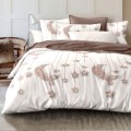 Pościel Bawełna Satynowa 200x220 + 2x70x80 NELA 83 Designerski Komplet
