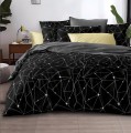 Pościel Bawełna Satynowa 160x200 + 2x70x80 NELA 15 Dwustronna Komplet Wzory