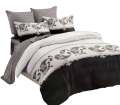 Pościel Bawełna Satynowa 200x220 + 2x70x80 NELA 80 Designerski Komplet